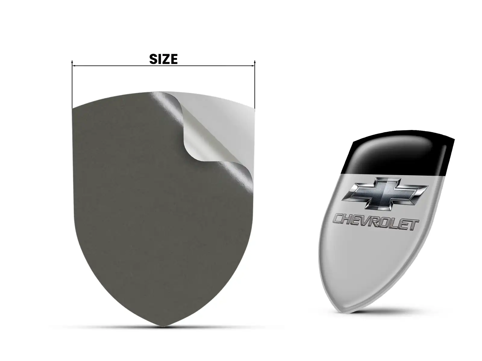 Chevrolet Adesivi Lunotto Furgoni Tuning Alta Qualità Drift